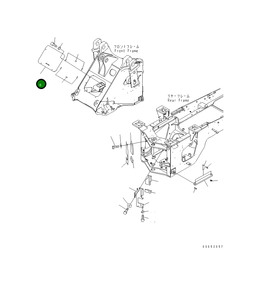 Крышка 424-46-41120 Komatsu