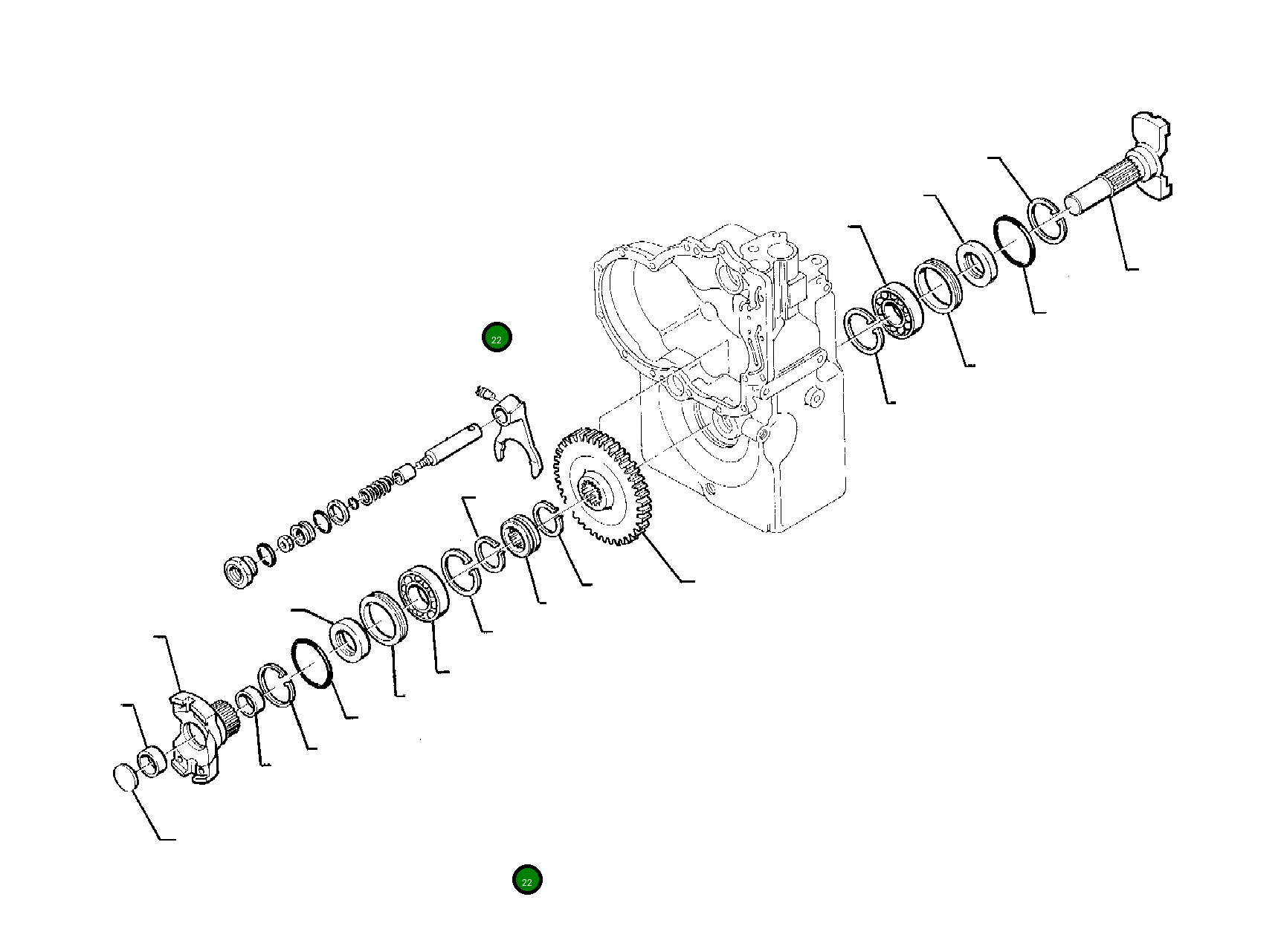 Болт CK0201566 Komatsu