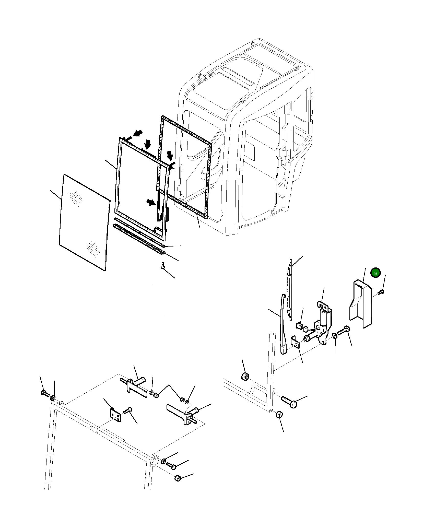 Крышка 816214844 Komatsu
