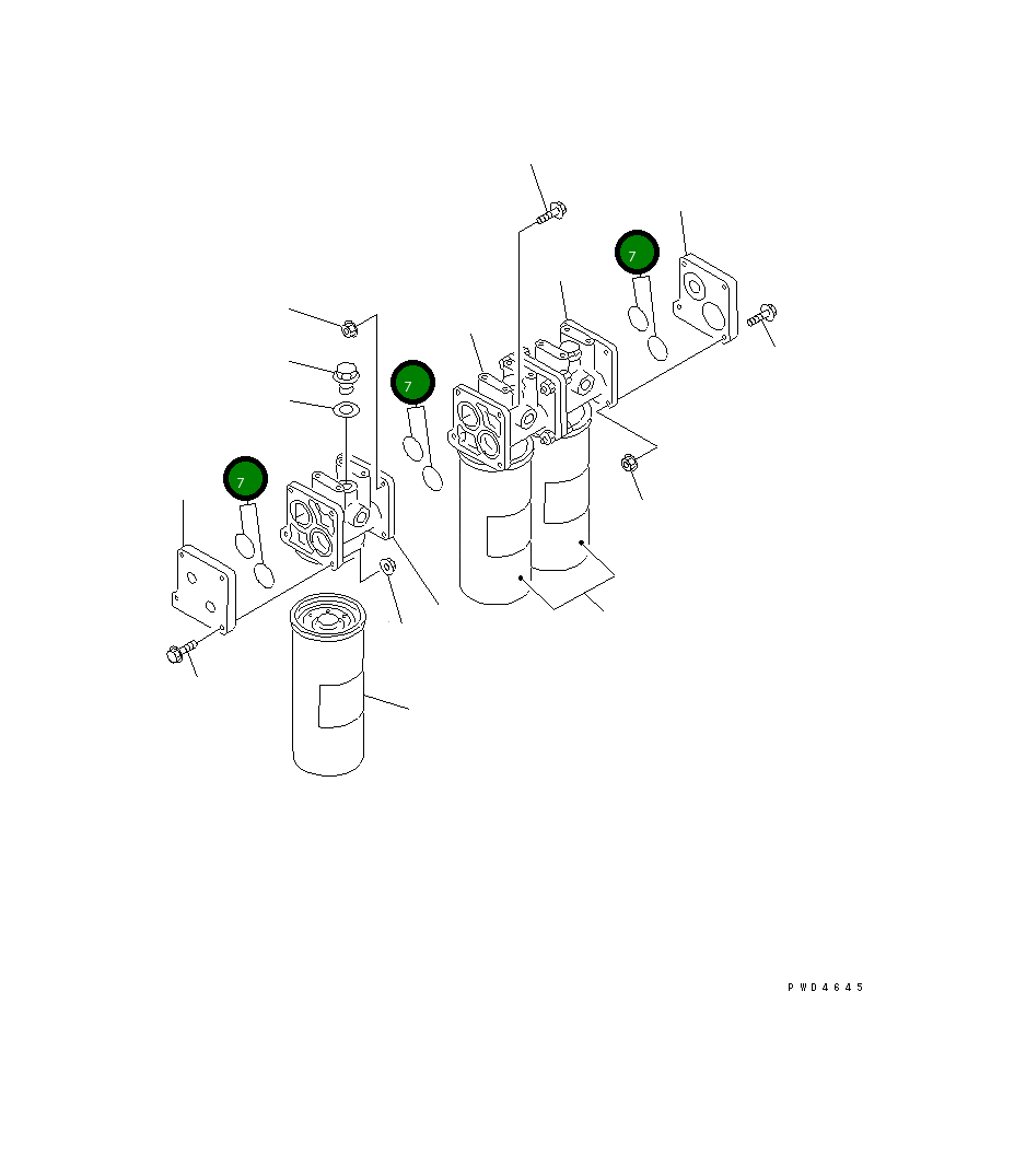 Кольцо уплотнительное (O-Ring) 07000-E3050 Komatsu
