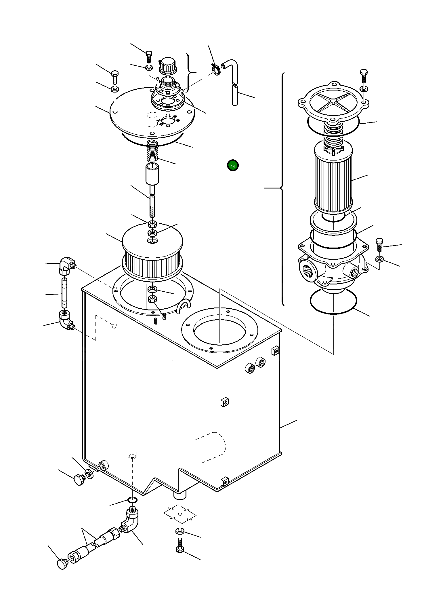 Кольцо уплотнительное (O-Ring) 21D-60-11270 Komatsu