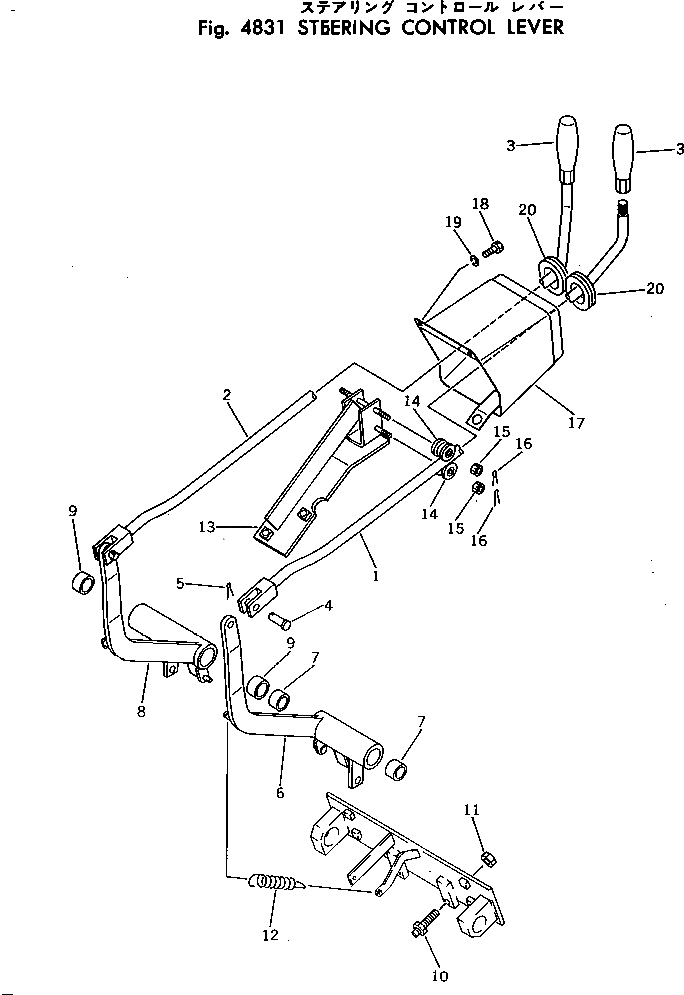 Крышка 113-43-38610  Komatsu