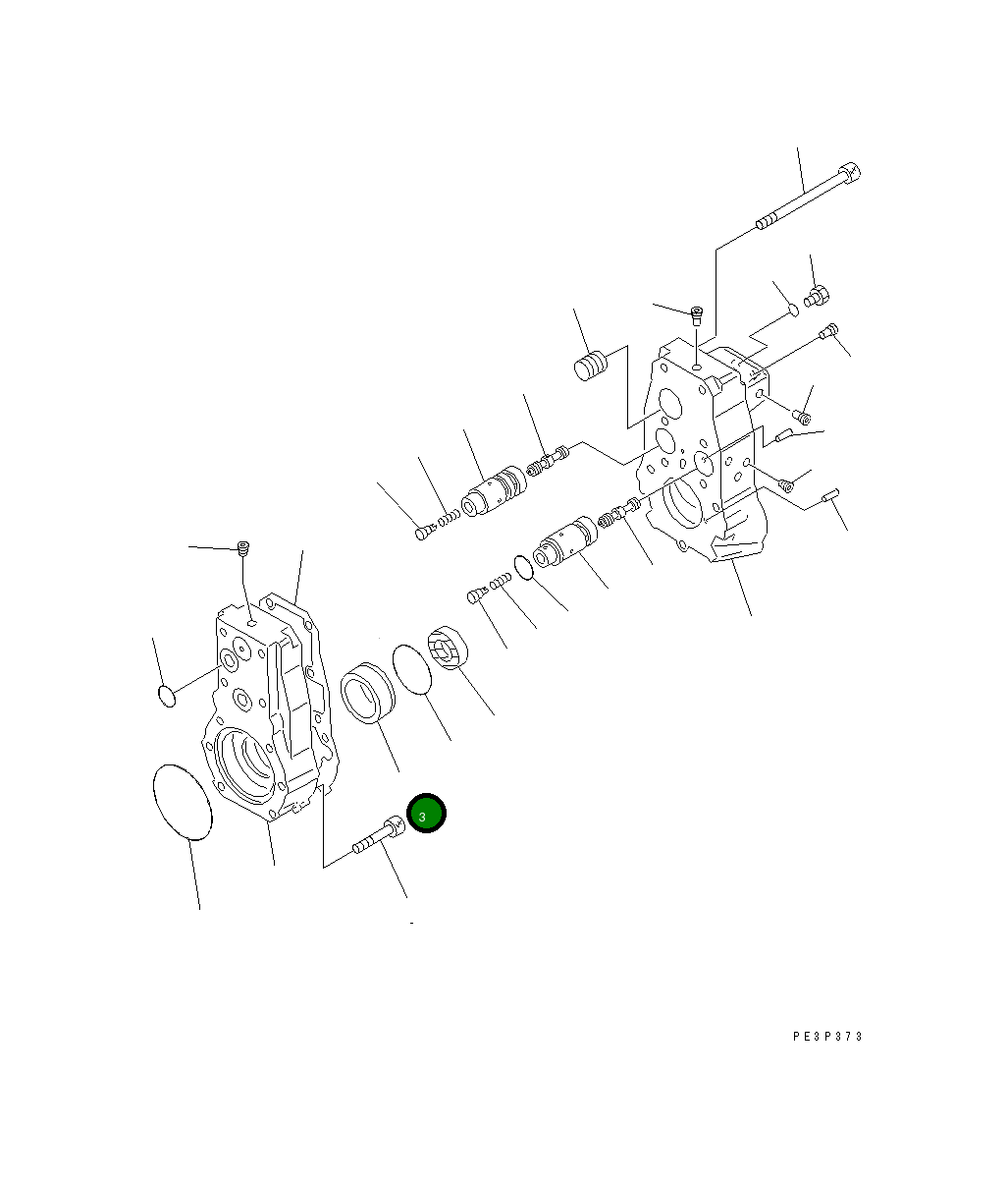 Кольцо 6553-51-1510  Komatsu