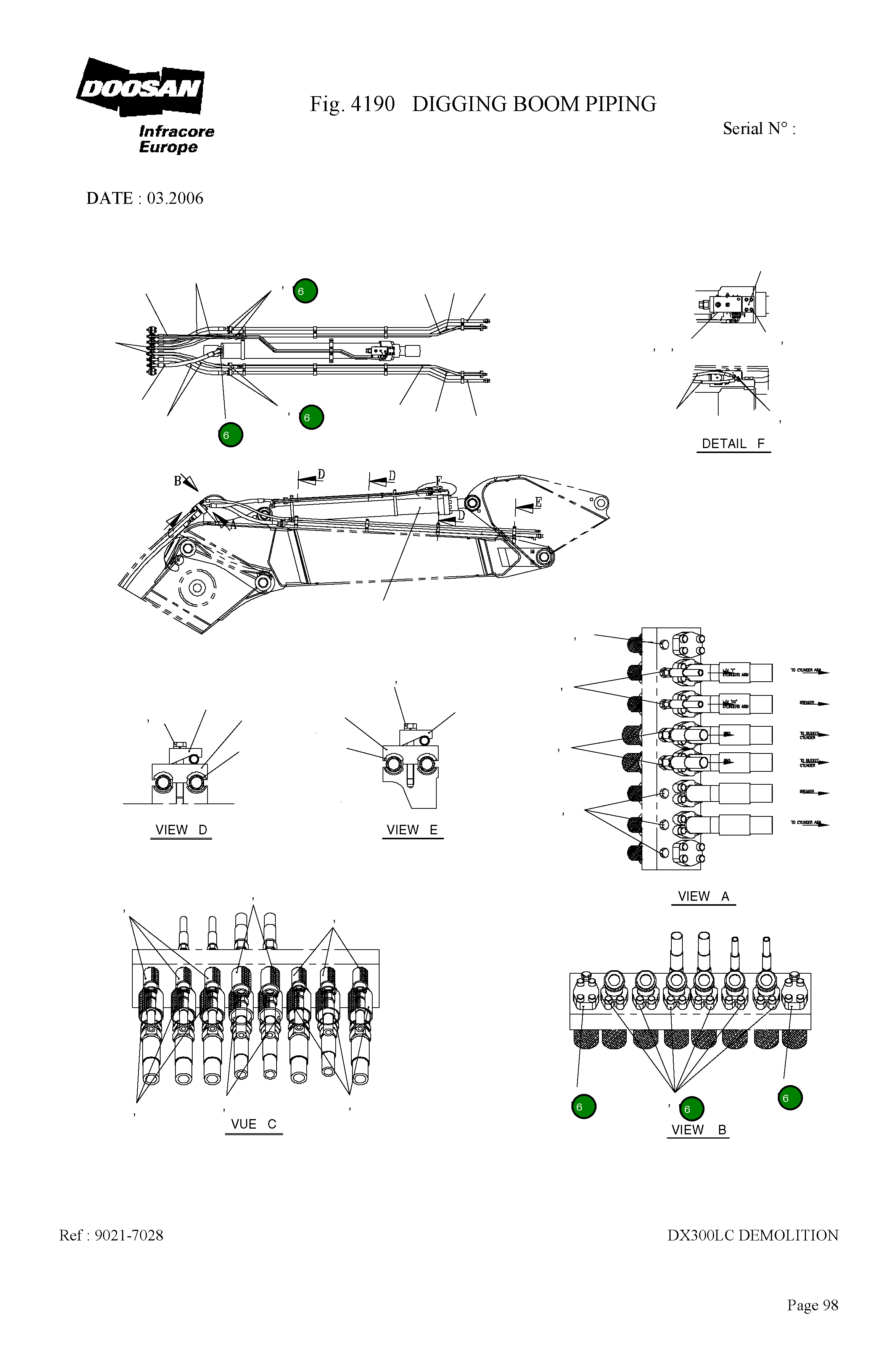 Кольцо уплотнительное (O-Ring) 21801026D19 Komatsu