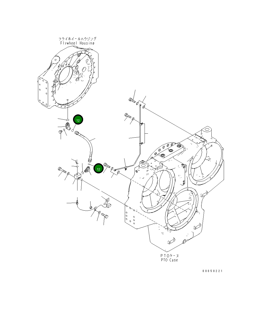 Кольцо уплотнительное (O-Ring) 21T-09-31160 Komatsu