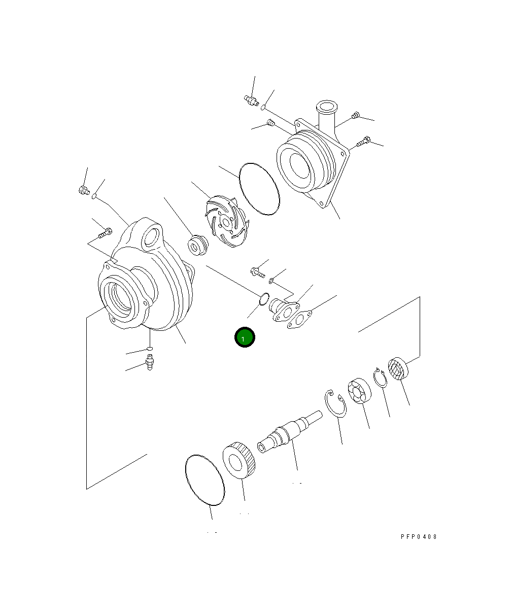 Кольцо уплотнительное (O-Ring) CU3892095 Komatsu