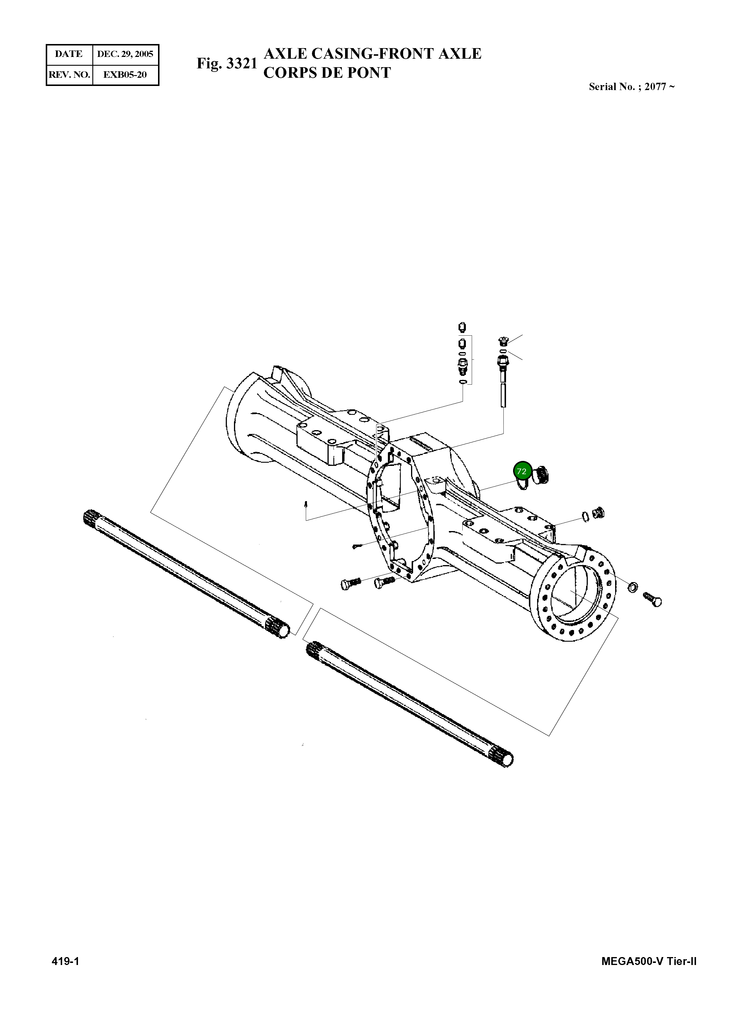 Кольцо уплотнительное (O-Ring) K9002821 Komatsu
