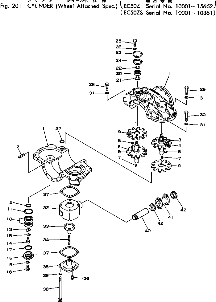 Кольцо уплотнительное (O-Ring) M014010052009  Komatsu