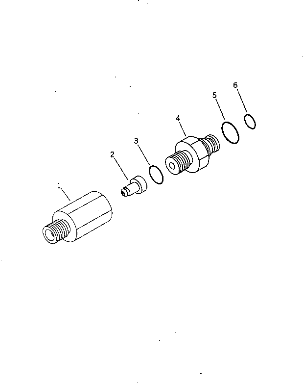 Кольцо уплотнительное (O-Ring) 201-60-11390  Komatsu