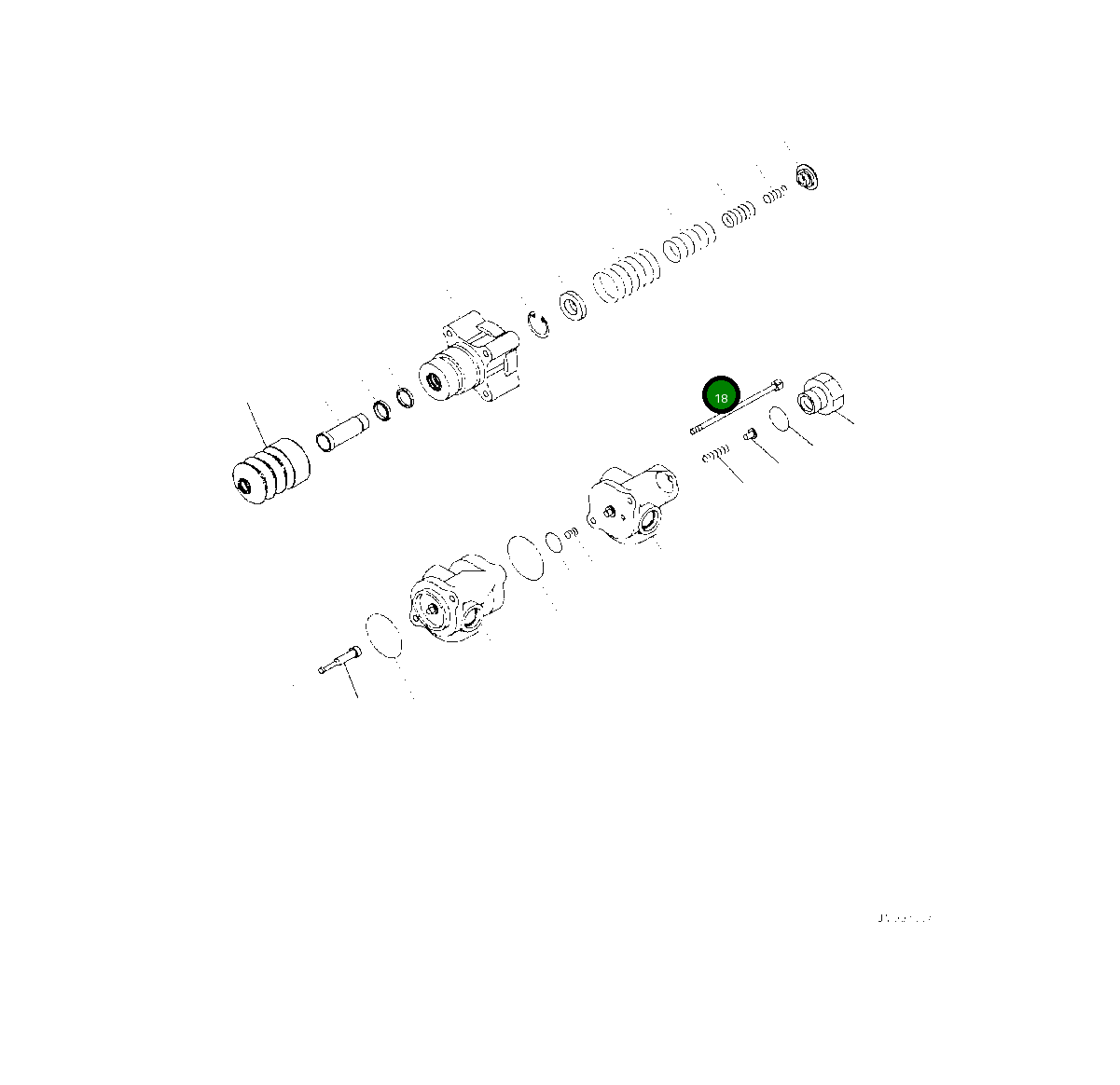 Болт 425-43-36890 Komatsu