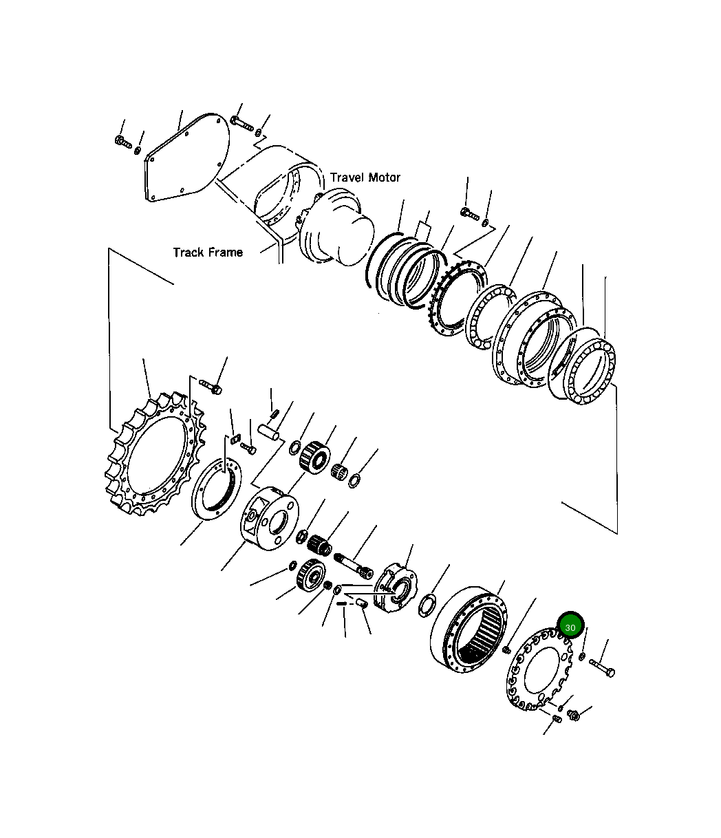 Крышка 207-27-62180 Komatsu