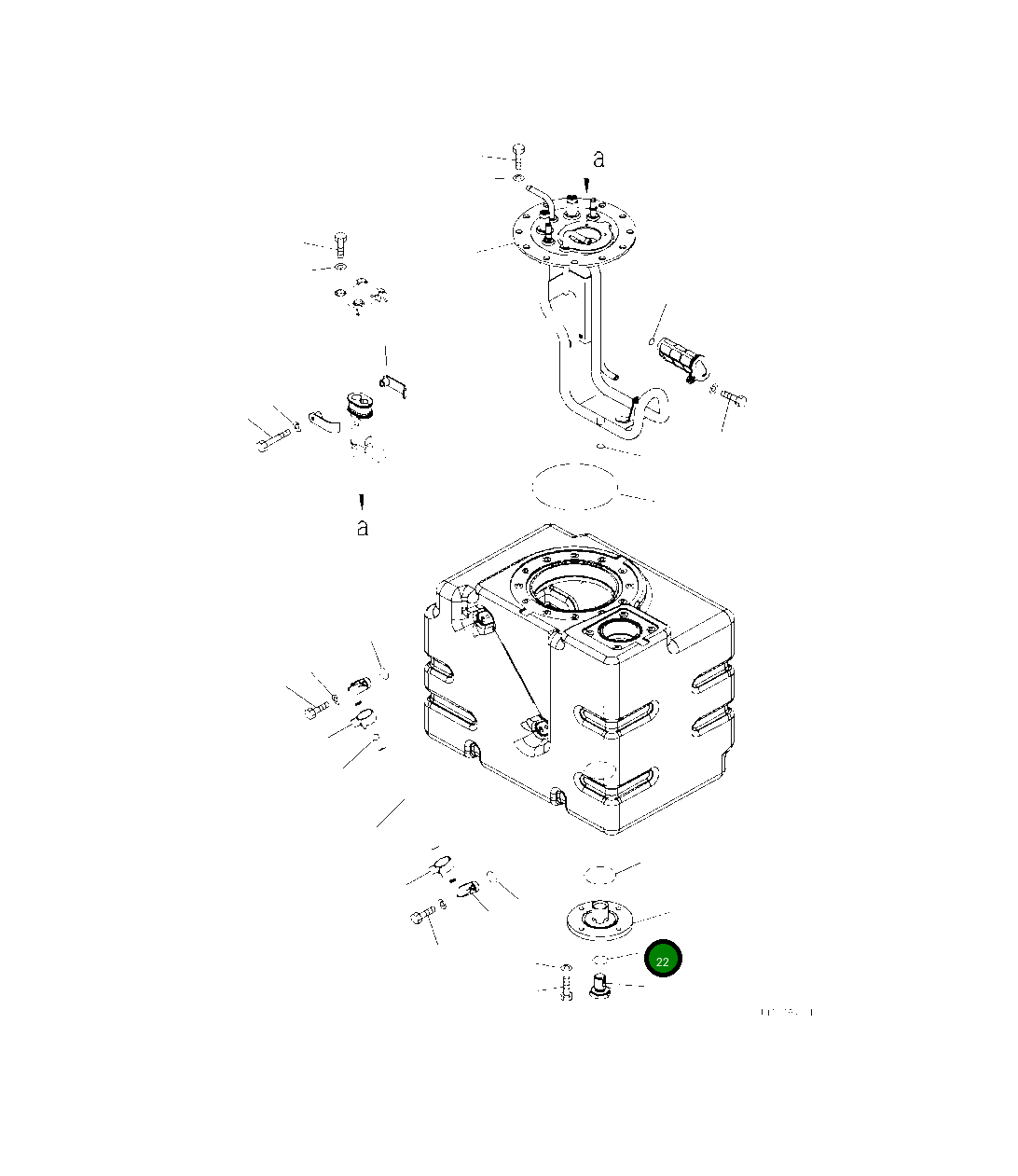 Кольцо уплотнительное (O-Ring) 208-01-21470 Komatsu