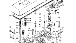 Выпускной клапан 6110-41-4211 Komatsu