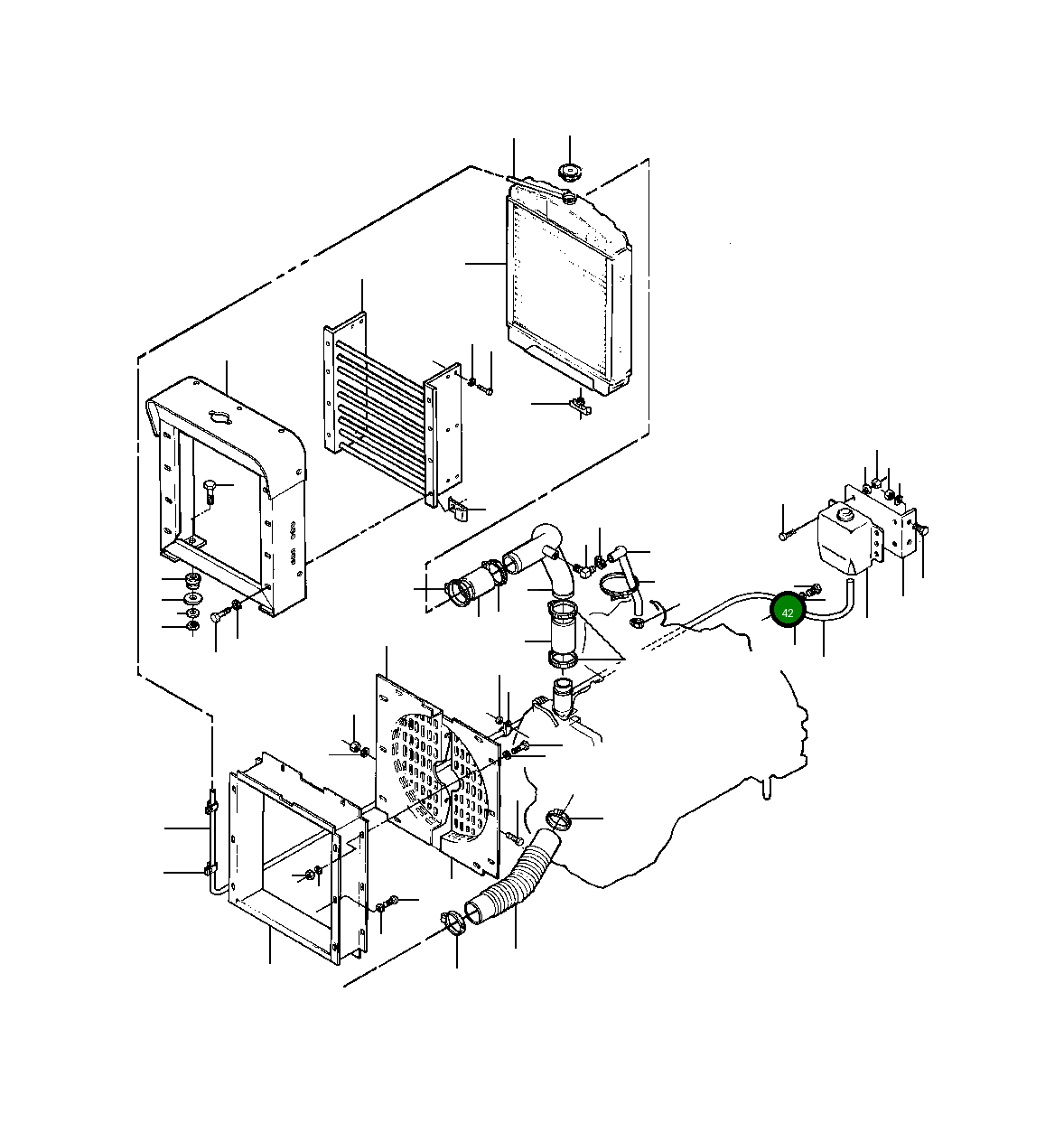 Болт 125 427 Komatsu