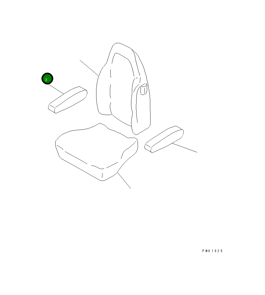 Крышка 20Y-57-21630 Komatsu