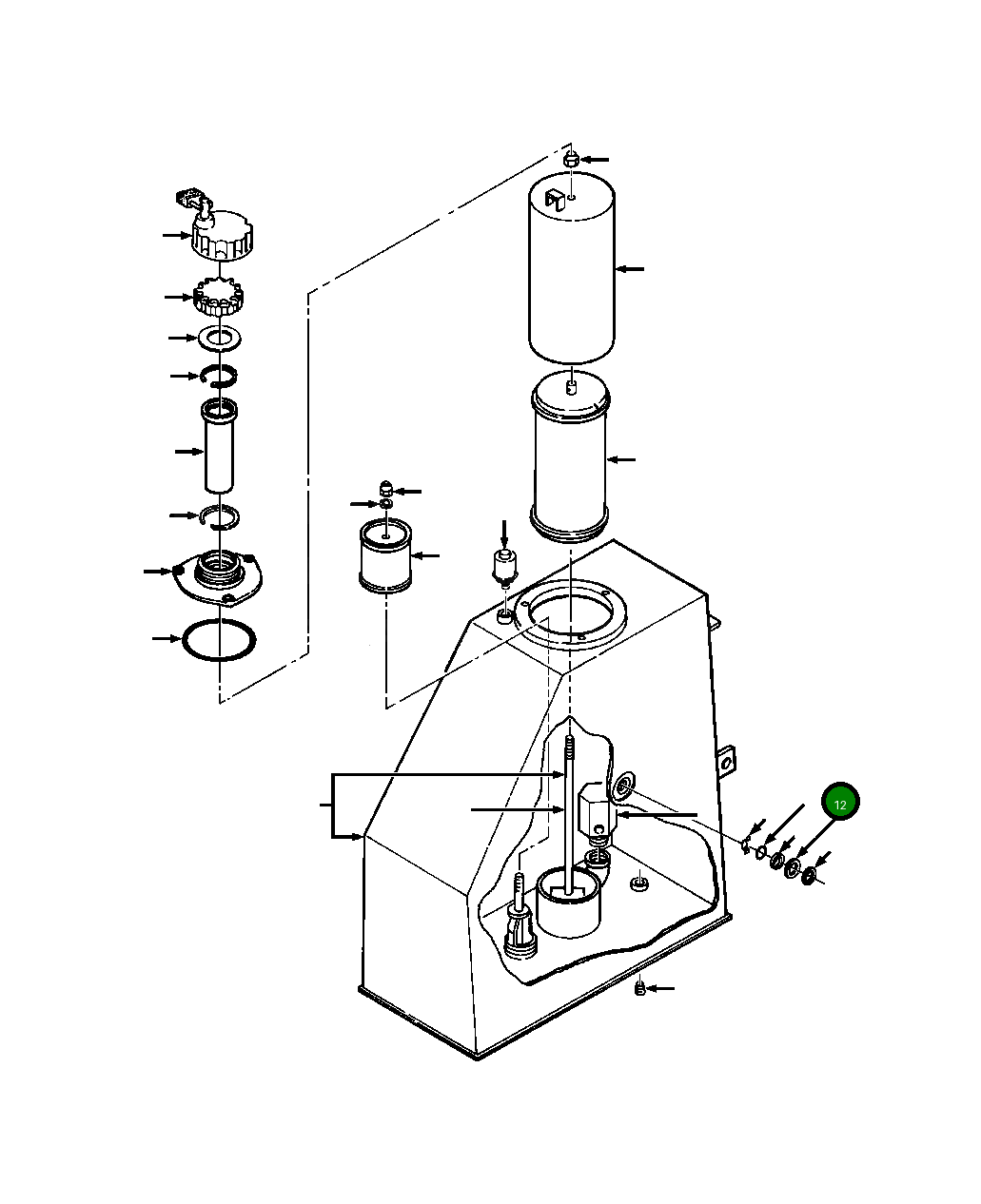 Кольцо уплотнительное (O-Ring) 22 288 R1 Komatsu