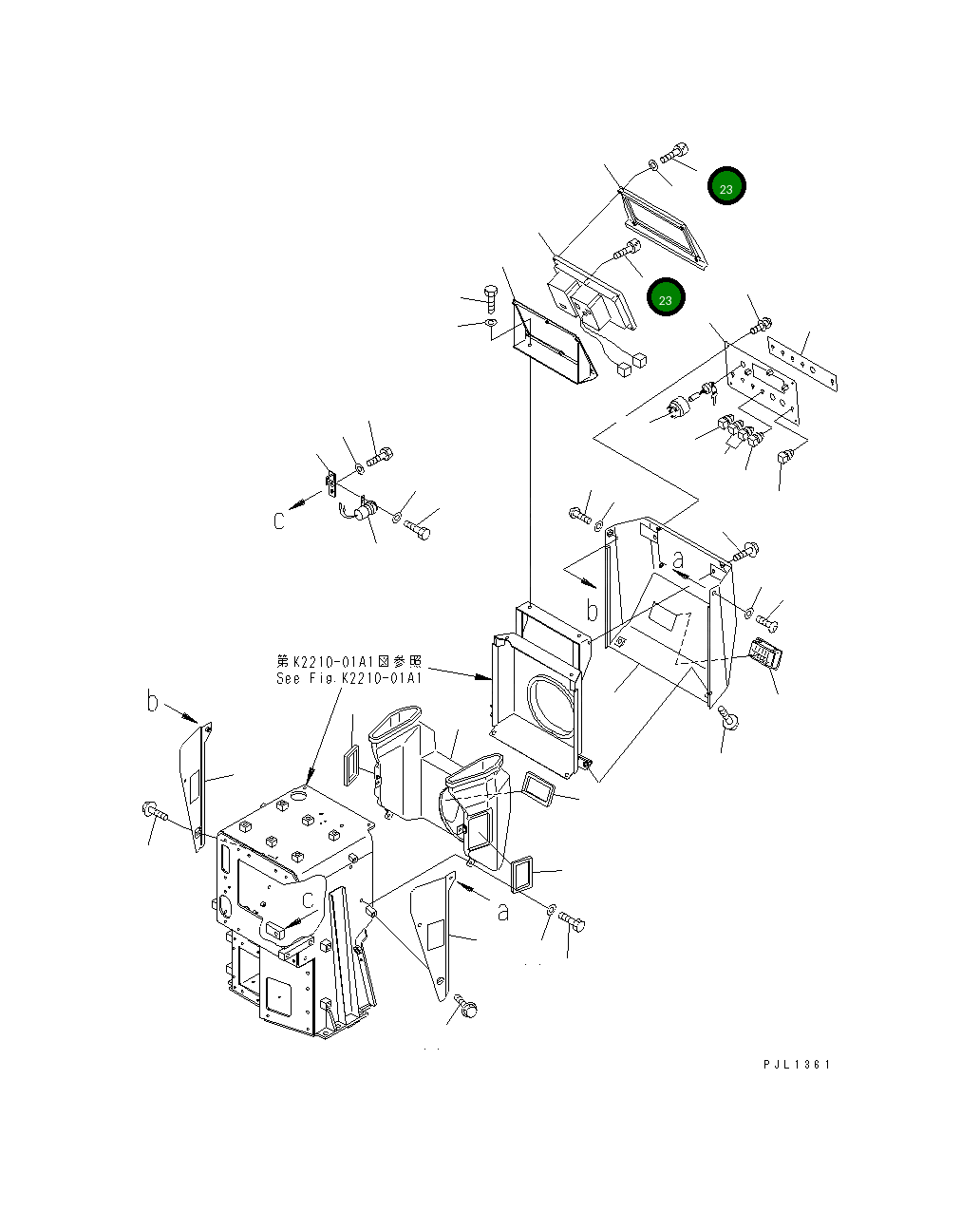 Болт 01252-80630 Komatsu