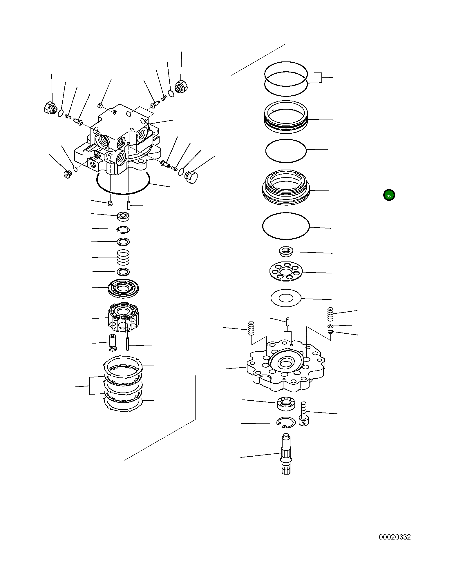 Кольцо 708-7R-15241 Komatsu