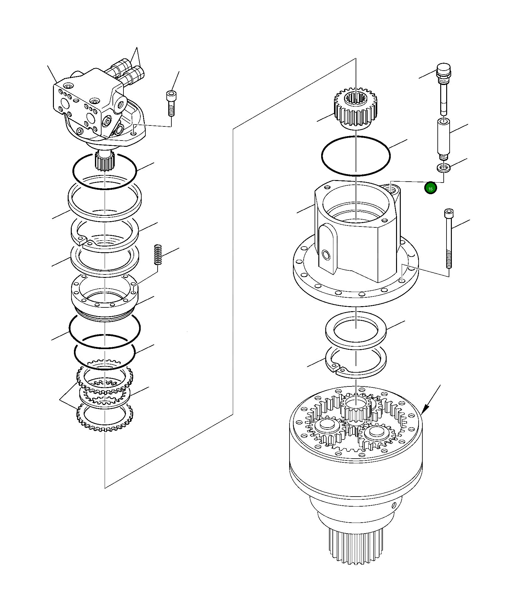 Кольцо уплотнительное (O-Ring) 226-60-16460 Komatsu