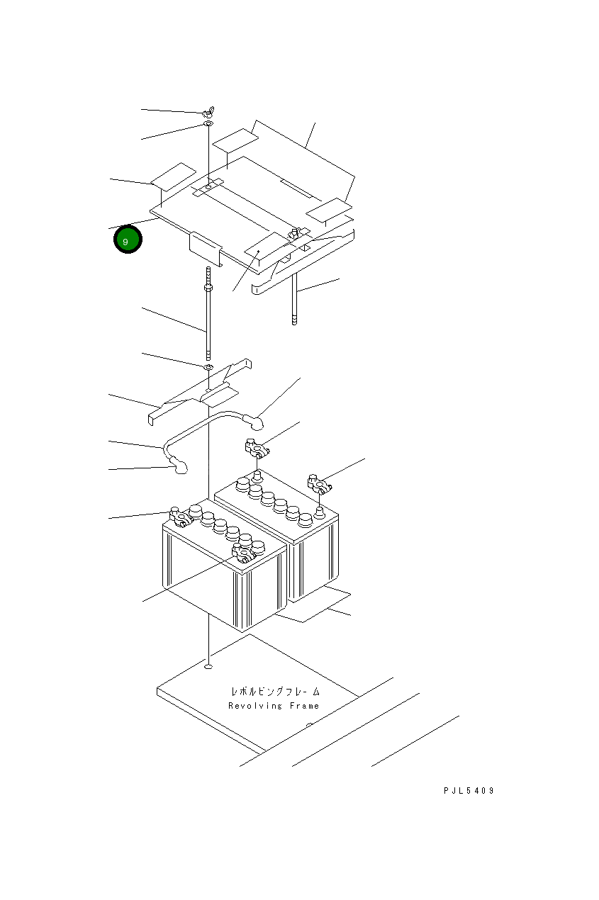 Крышка 203-06-61151 Komatsu