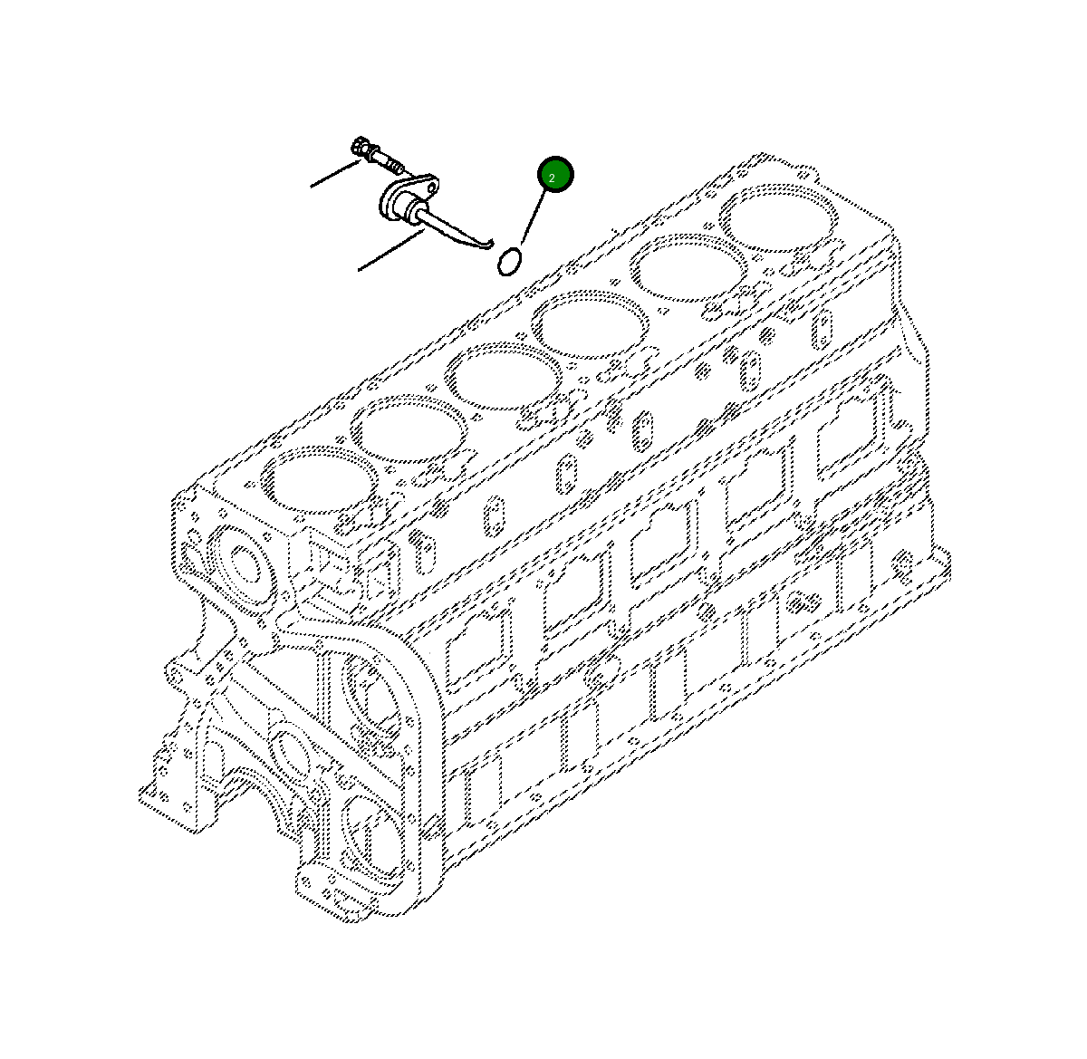 Кольцо уплотнительное (O-Ring) 1239 142 H1 Komatsu