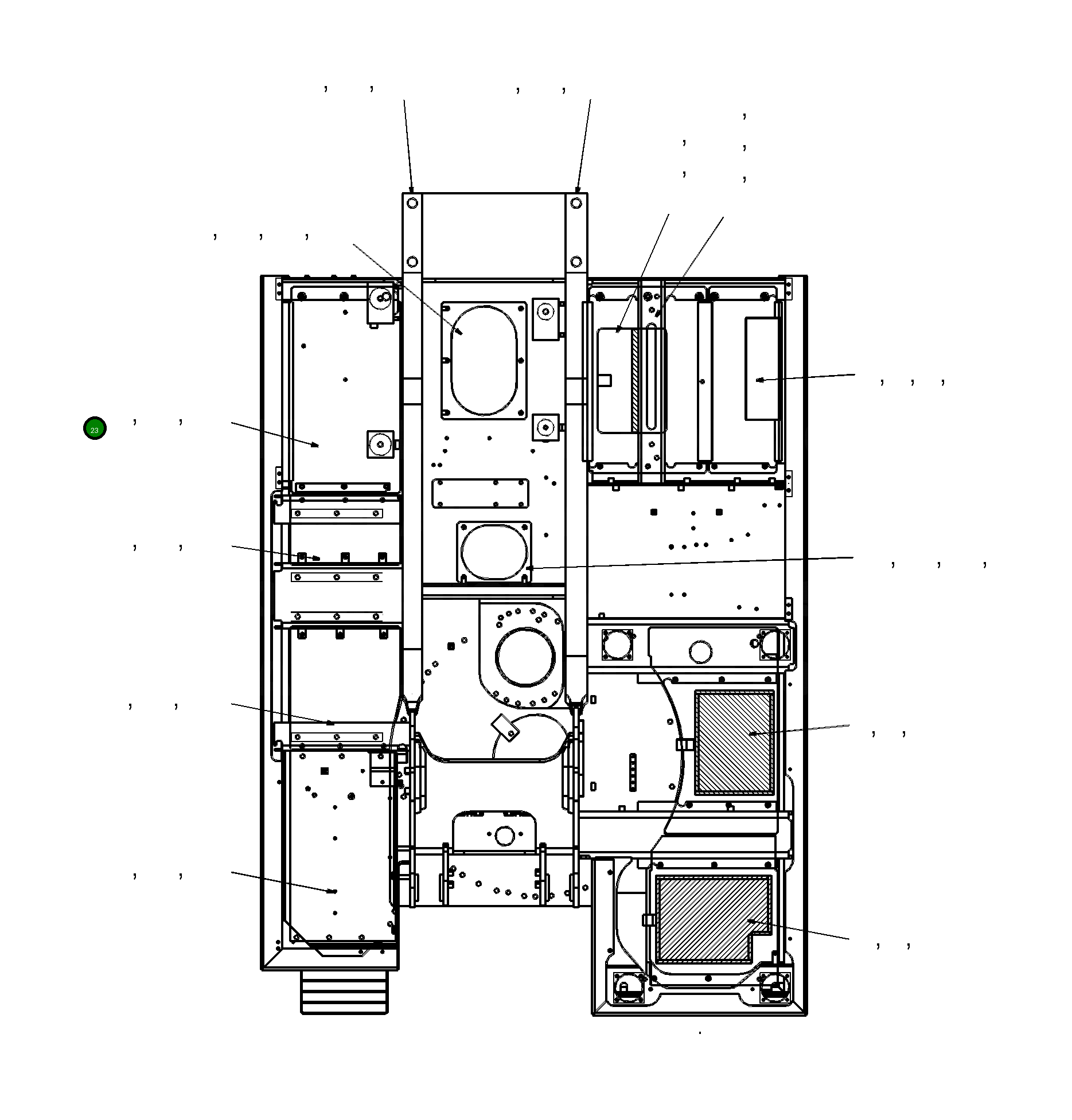 Крышка 20Y-54-KA430  Komatsu