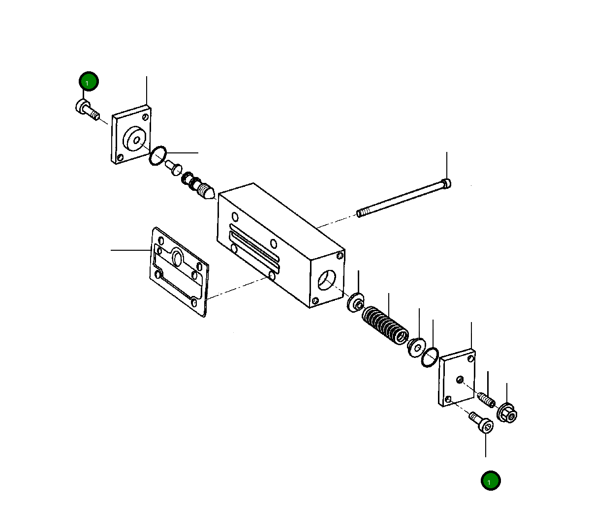 Болт 1434 156 H1 Komatsu