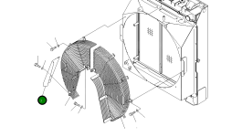Крышка 23B-03-52330 Komatsu