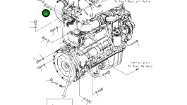 Болт 01050-81245 Komatsu
