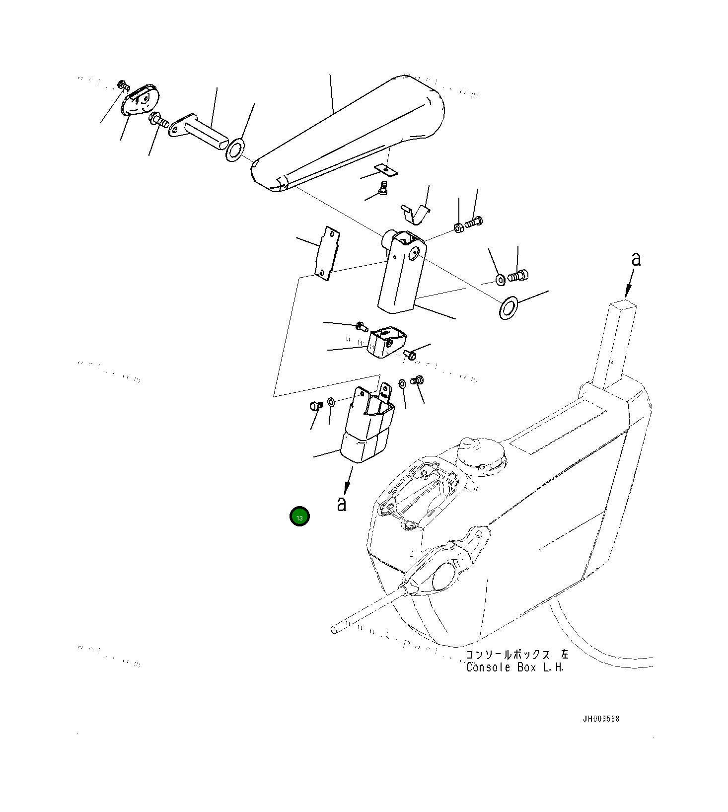 Крышка 20Y4342191 Komatsu