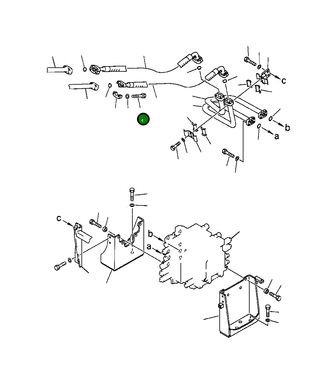 Болт 07371-21035 Komatsu
