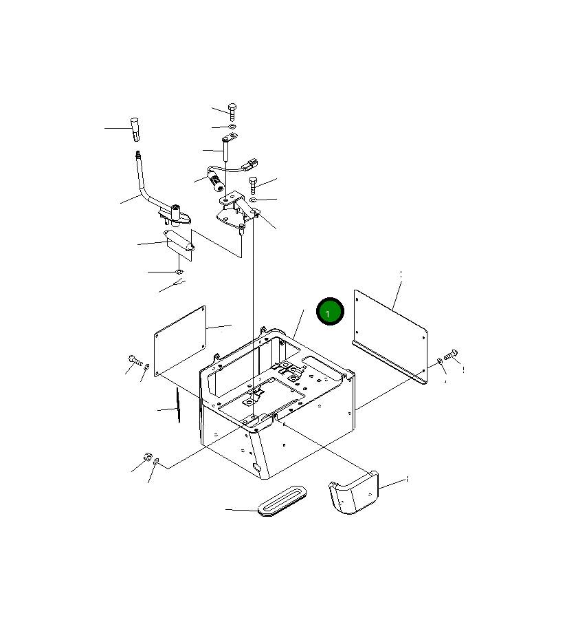 Крышка 426-43-38333 Komatsu