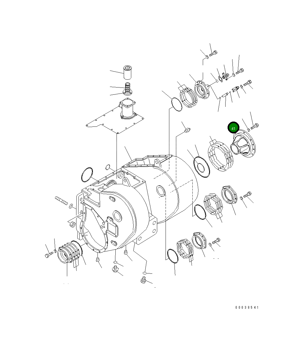 Крышка 175-916-8420 Komatsu
