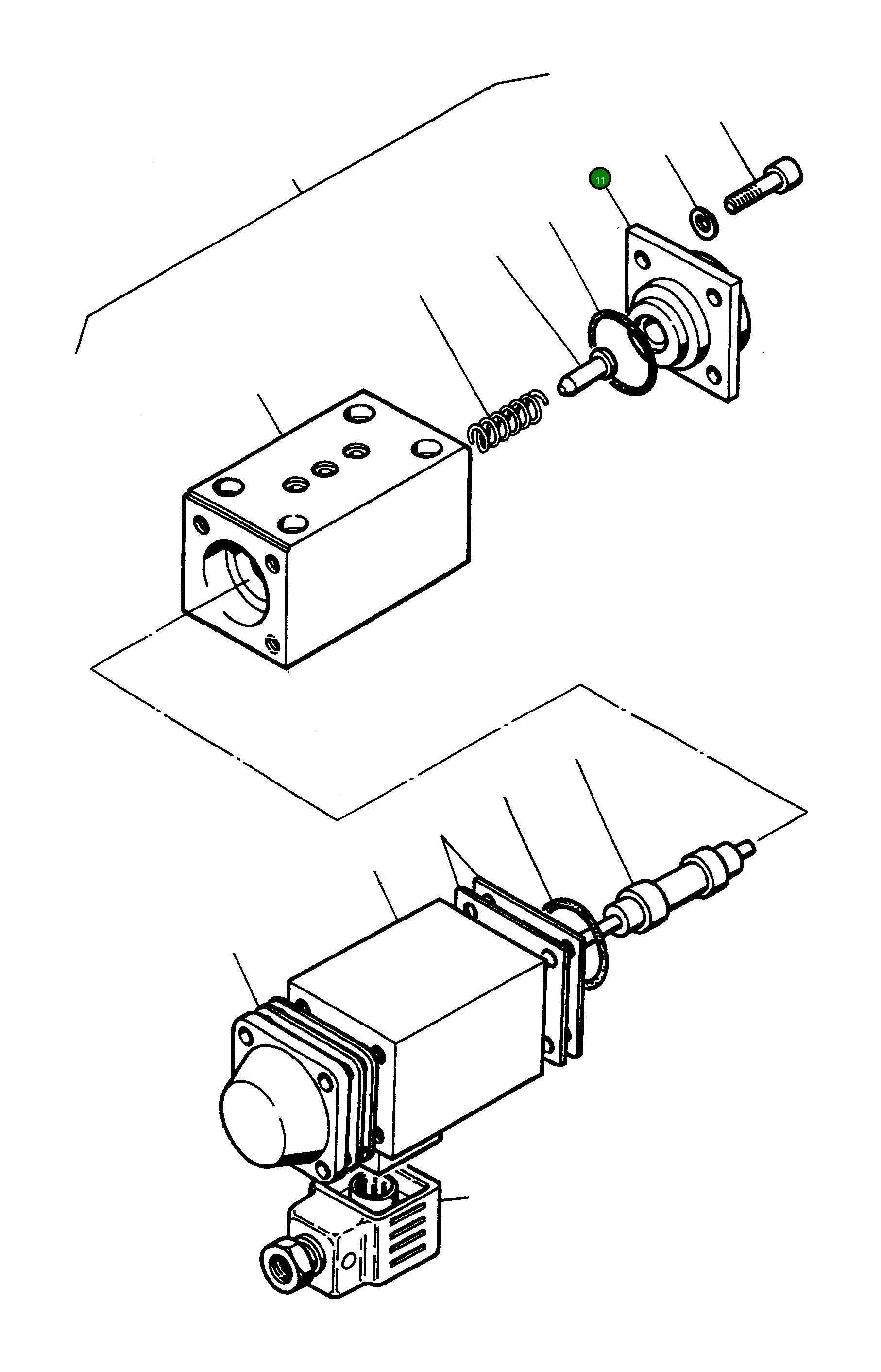 Крышка 2880545M1 Komatsu