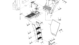 Крышка 421-54-55540 Komatsu