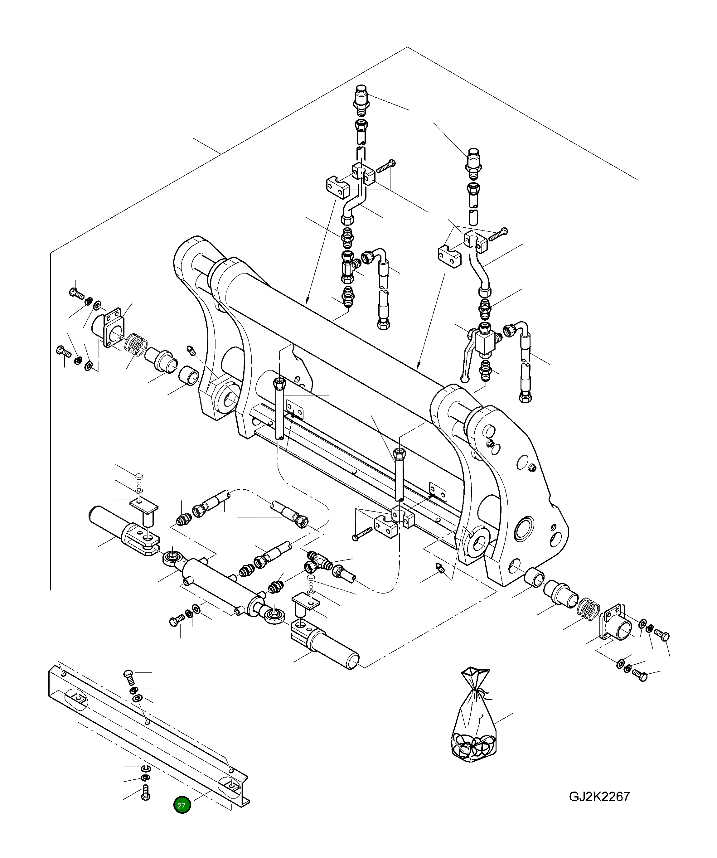 Крышка 423-71-H0P24 Komatsu
