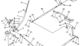 Кронштейн 23S-43-12620 Komatsu