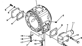 Кольцо уплотнительное (O-Ring) M710049006200 Komatsu