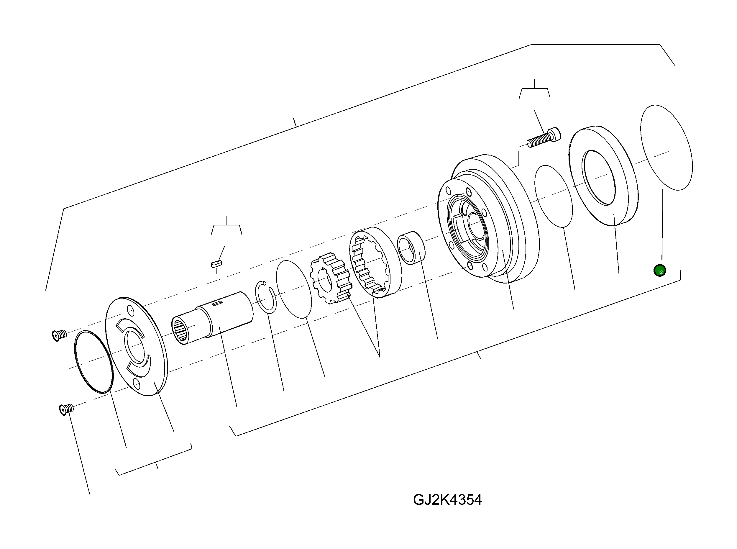 Кольцо уплотнительное (O-Ring) 42R-17-H0P99 Komatsu