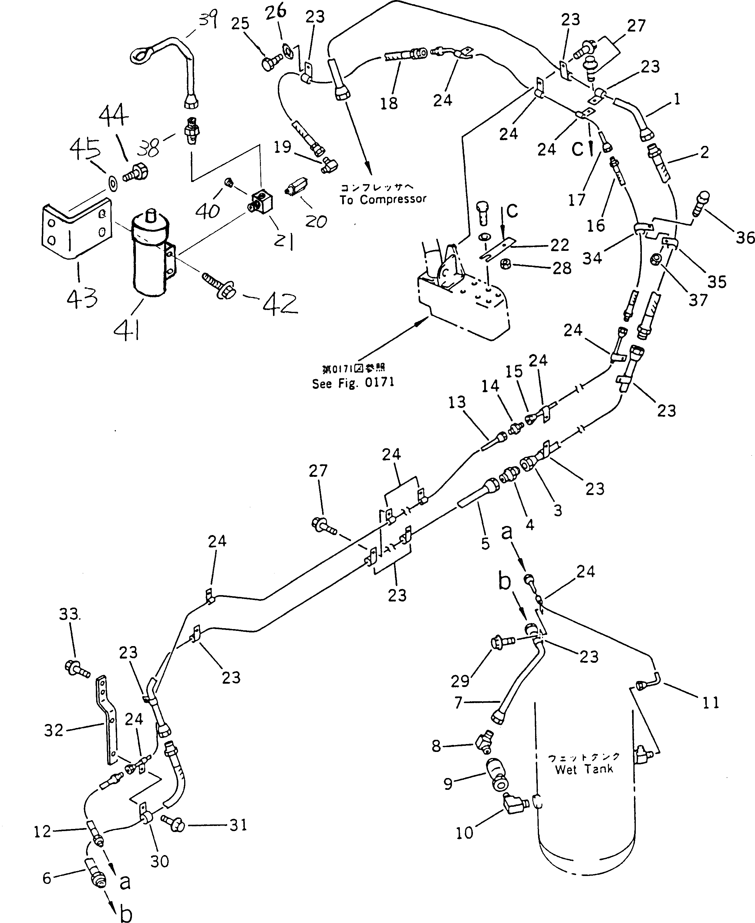 Болт 428-35-12130  Komatsu