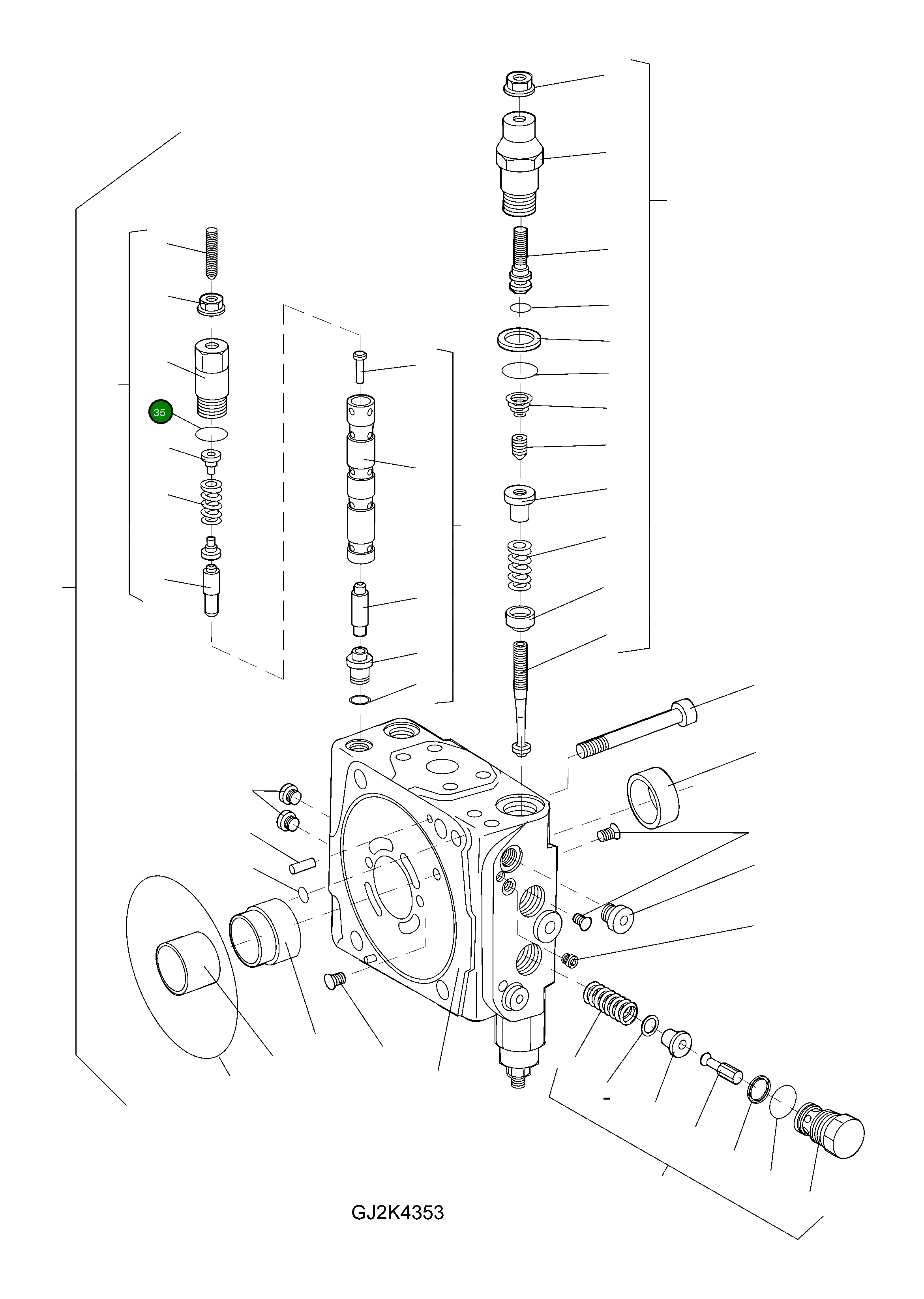 Кольцо уплотнительное (O-Ring) 42U-17-H0R25 Komatsu