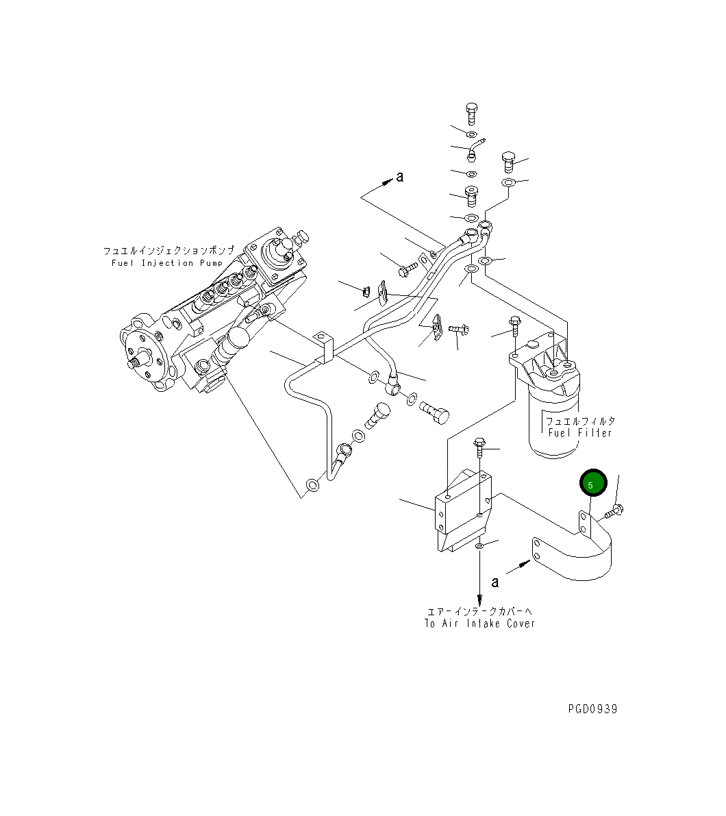 Крышка 6732-71-6810 Komatsu