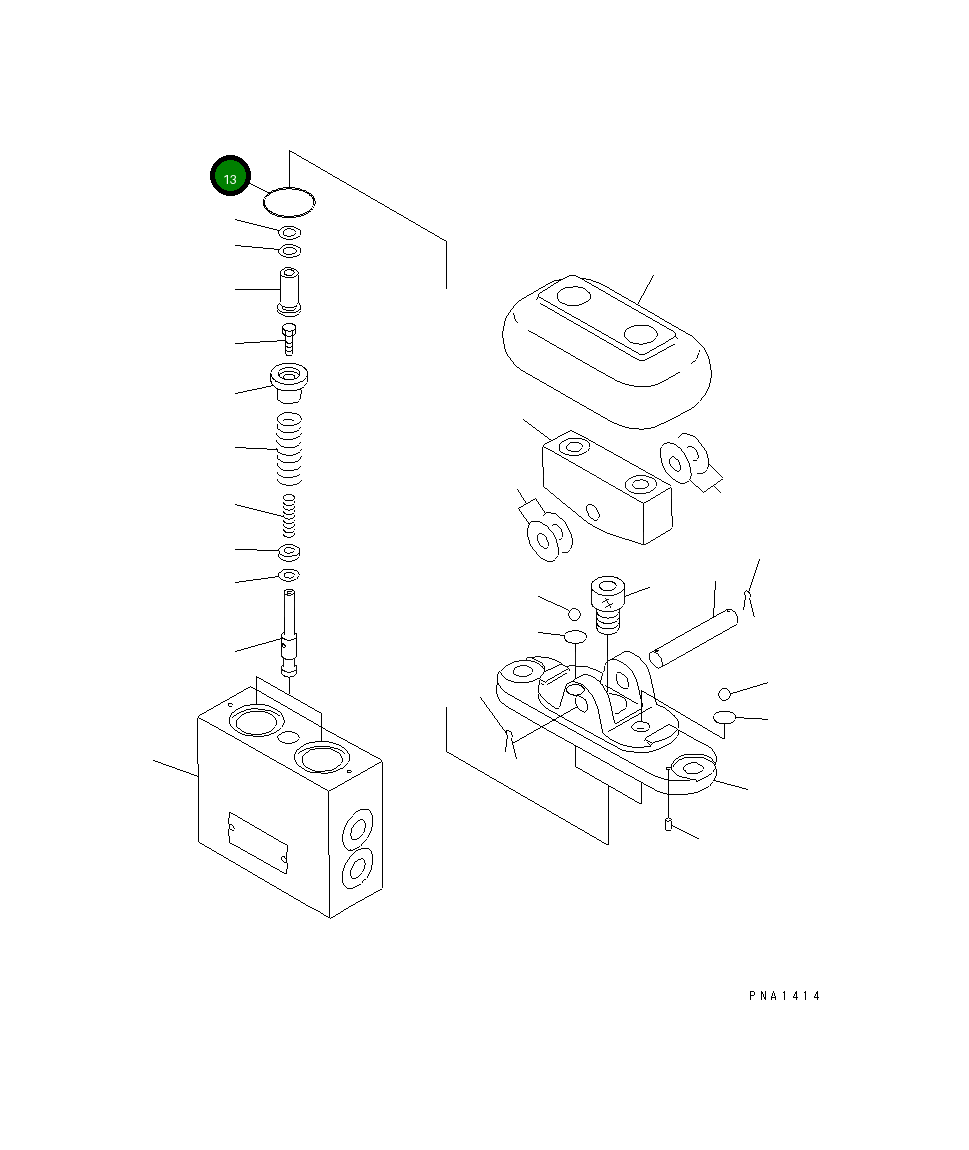 Кольцо уплотнительное (O-Ring) NY86711-03024 Komatsu