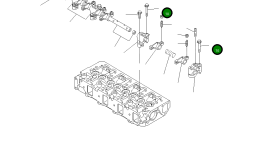 Болт 456-775 Komatsu