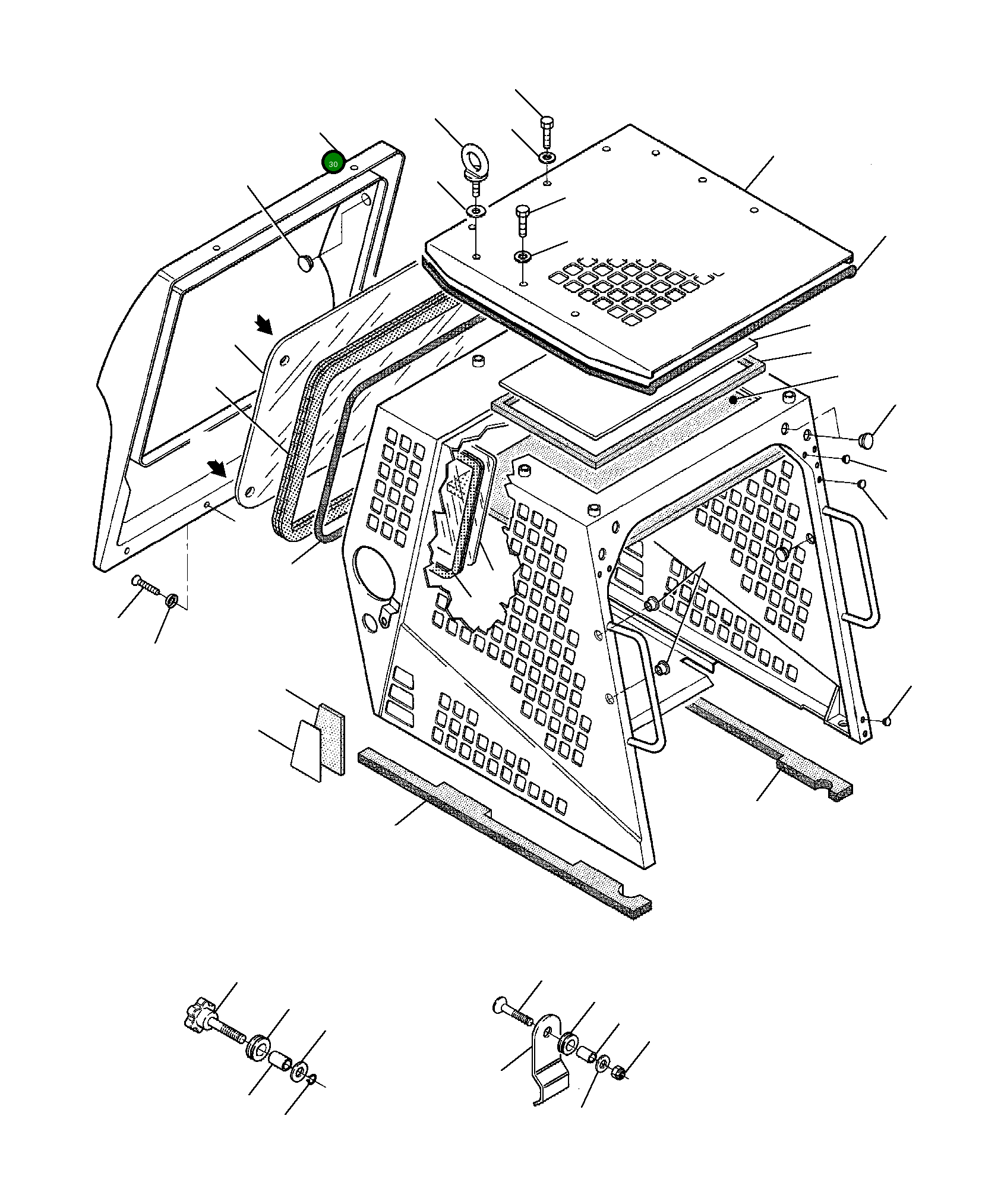Крышка 338805648 Komatsu