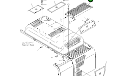 Крышка 20Y-54-74441 Komatsu