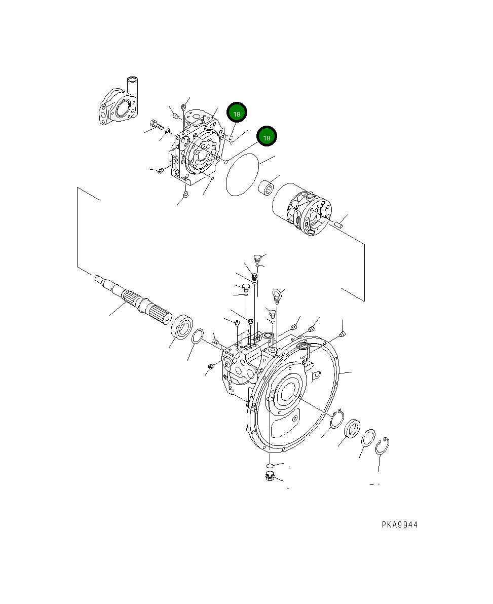 Кольцо уплотнительное (O-Ring) 07000-B2012 Komatsu