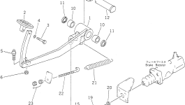 Палец 238-43-13120 Komatsu