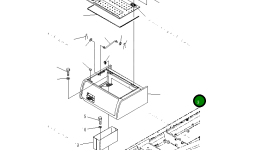 Крышка 207-54-79910 Komatsu