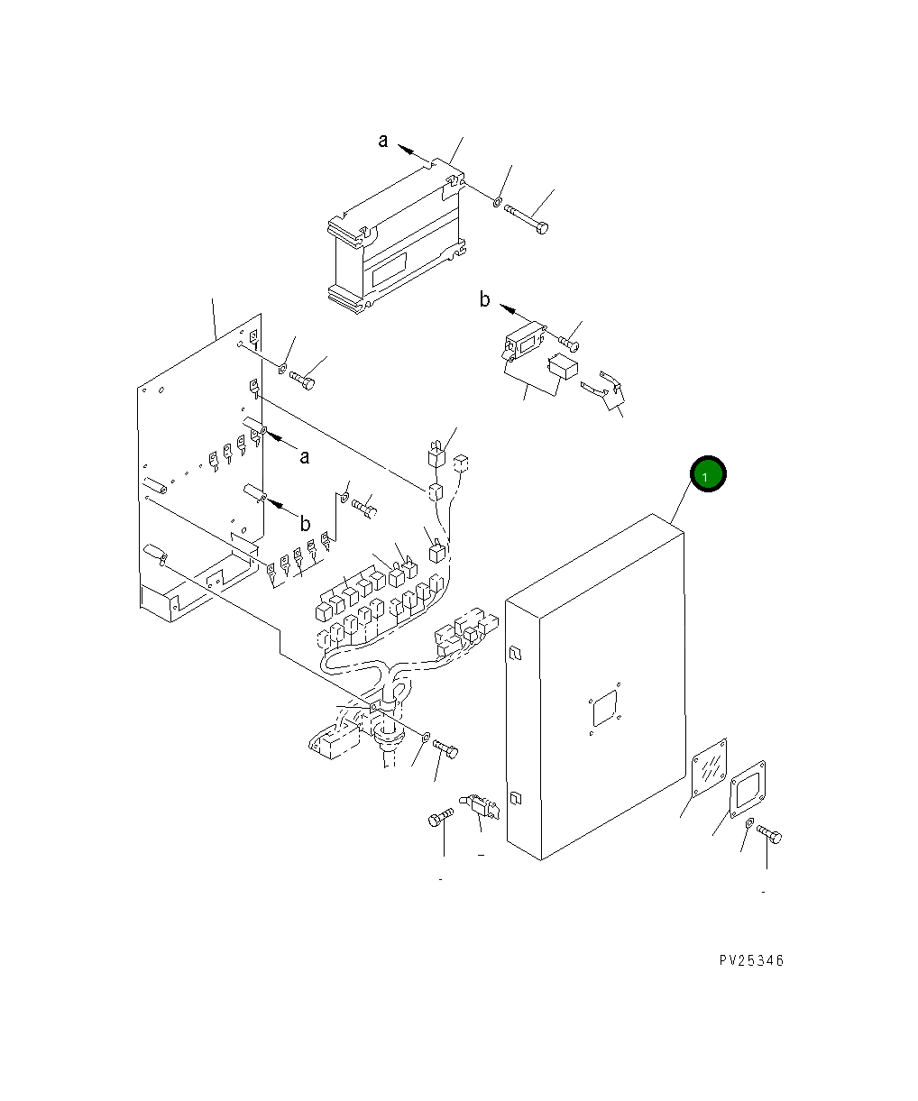Крышка 8233-06-3321  Komatsu